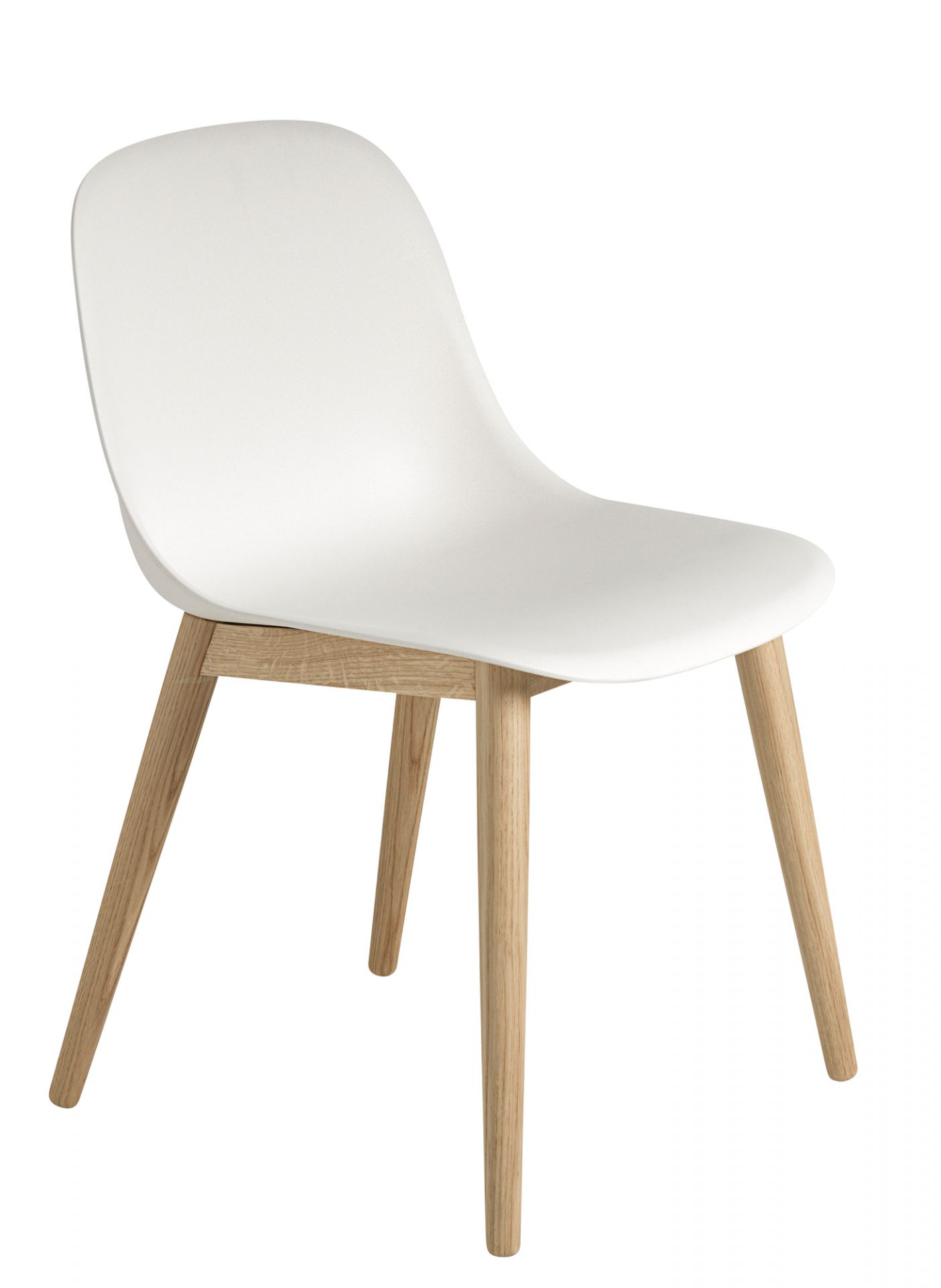 Fiber Side Chair Wood Base Stuhl Muuto